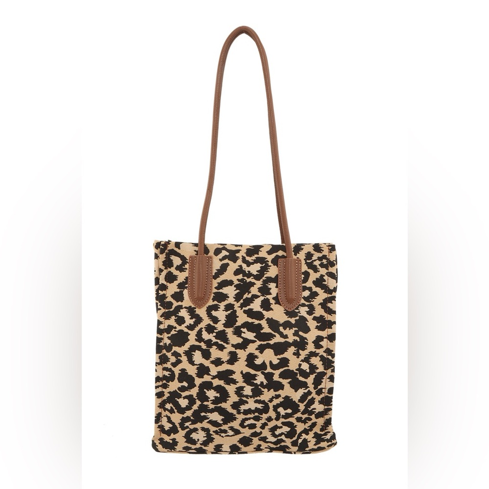 Leopard Print Tote Bag